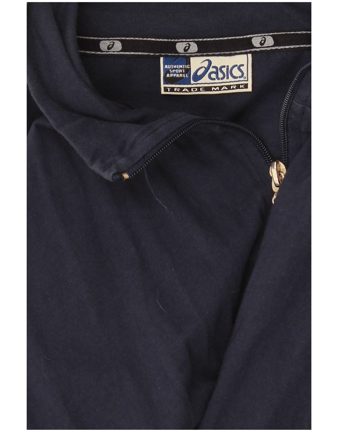 Asics Veste de survêtement pour homme Petit Bleu marine