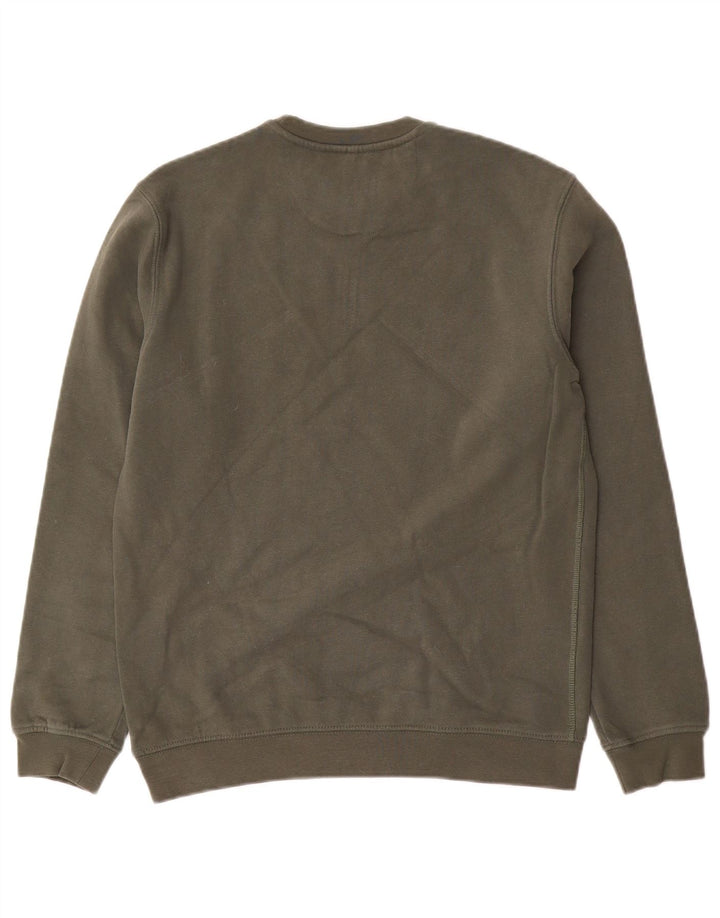 Carrera Homme Graphic Sweatshirt Jumper Petit Kaki Coton