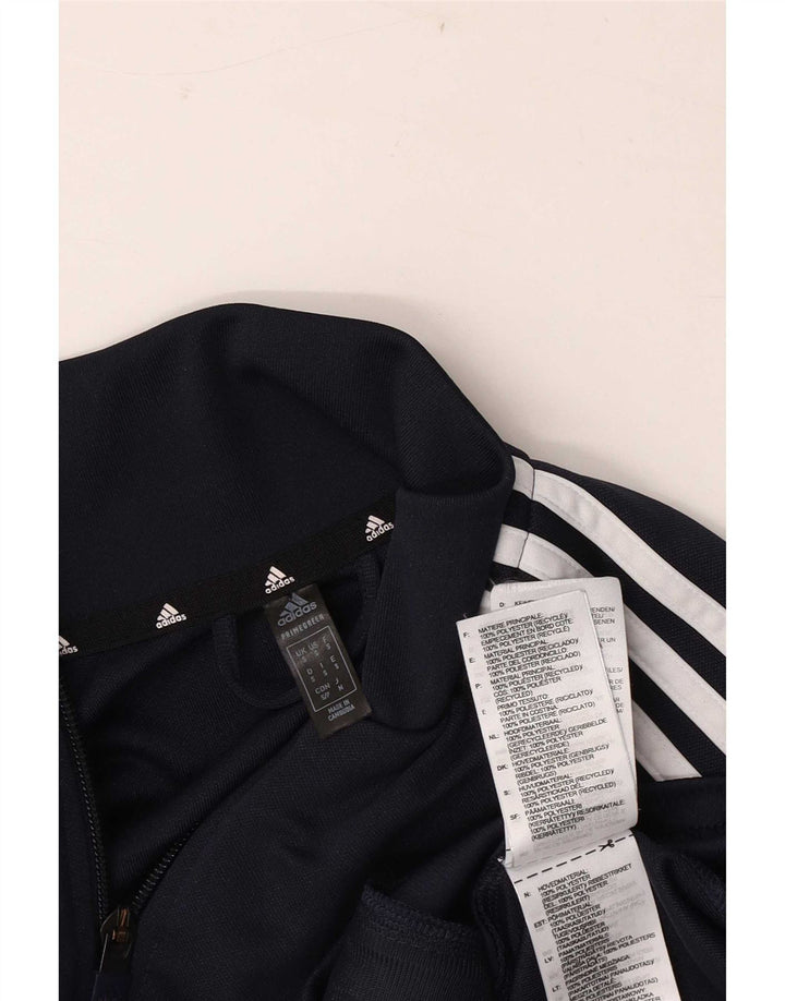 Adidas Hommes Aeroready Survêtement Top Veste Petit Bleu Marine Polyester