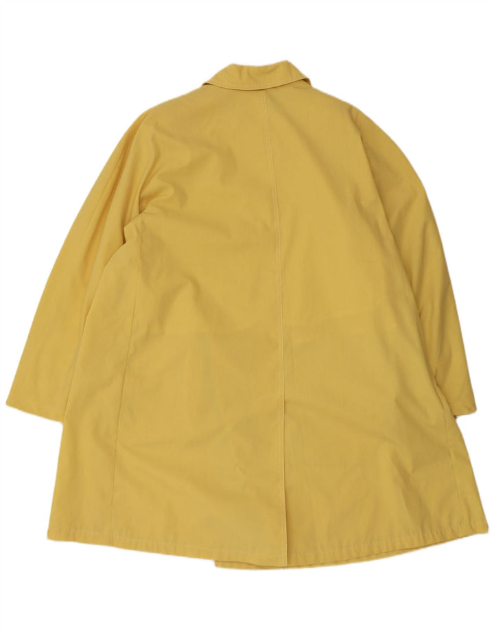 Marella Trench Femme UK 14 Grand Jaune Polyester