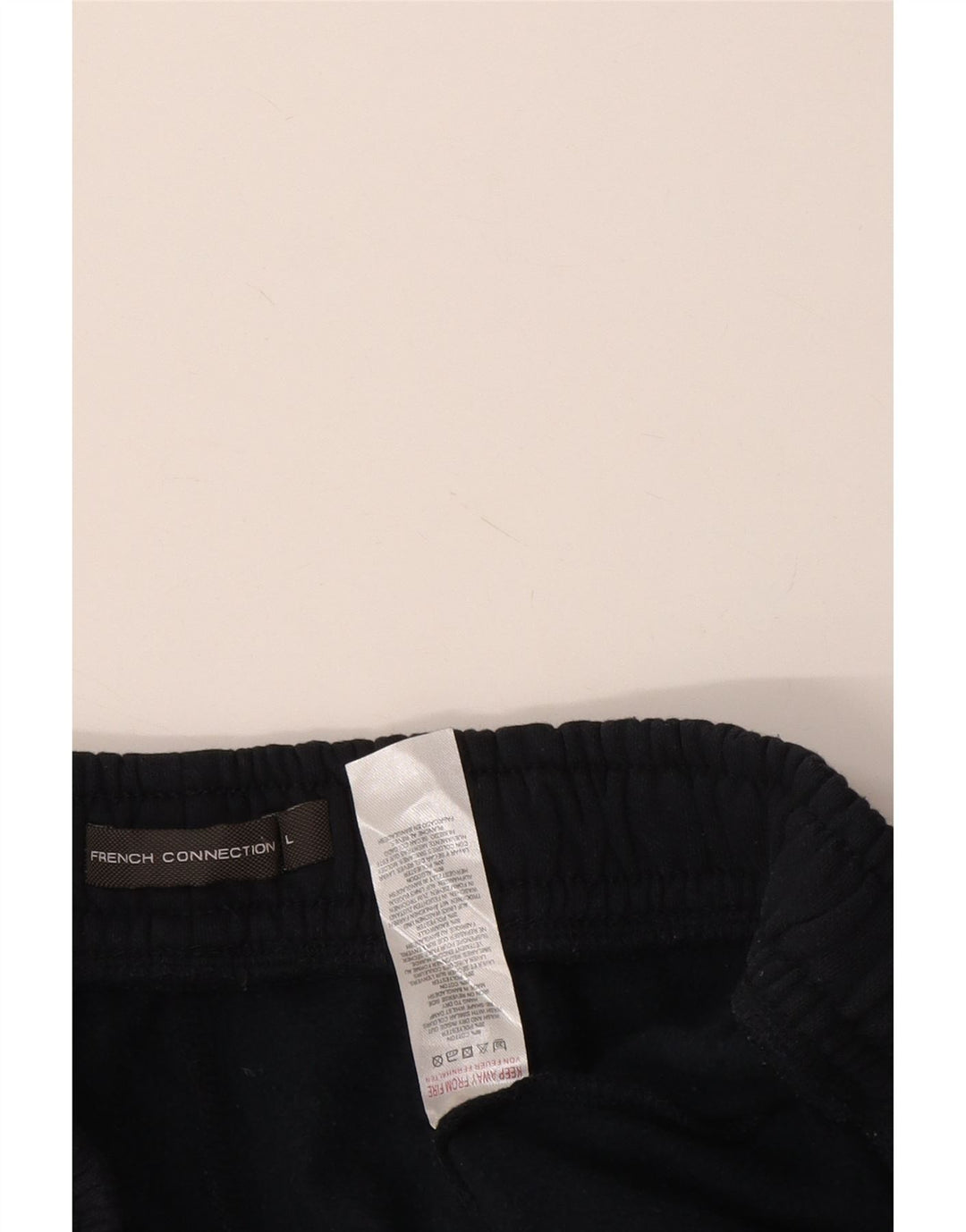 French Connection Short de Sport Homme Bleu Marine Large en Coton
