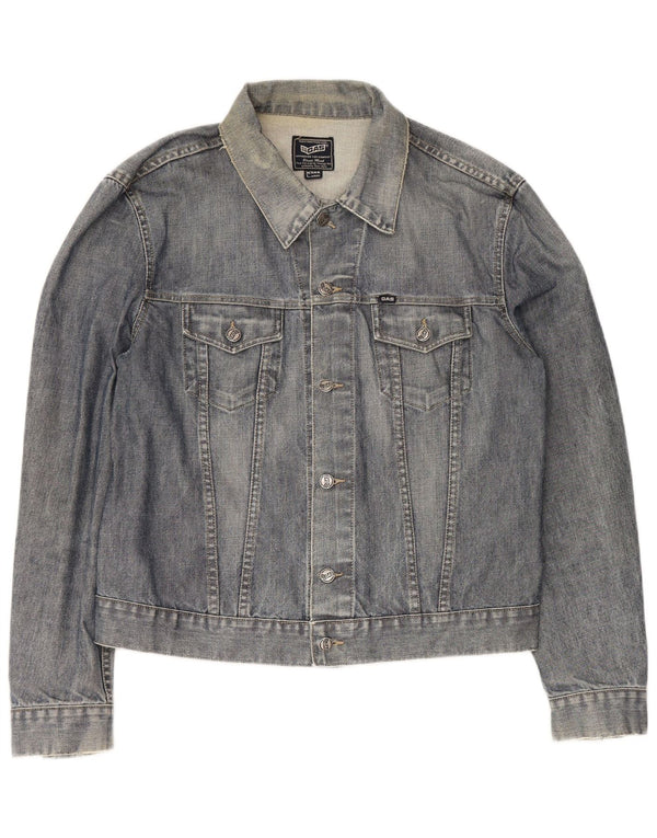 Gas Veste en Jean Femme UK 18 XL Bleu Coton
