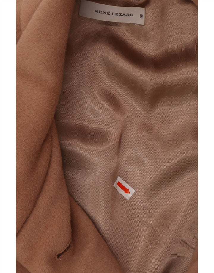 RENE LEZARD Manteau Femme EU 38 Laine Beige Moyen