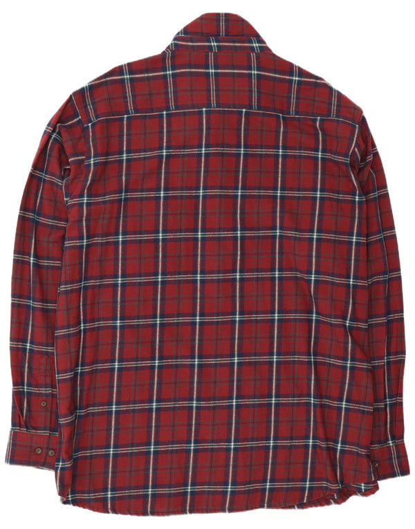 Cotton Traders Chemise en flanelle pour homme 3XL Rouge à carreaux