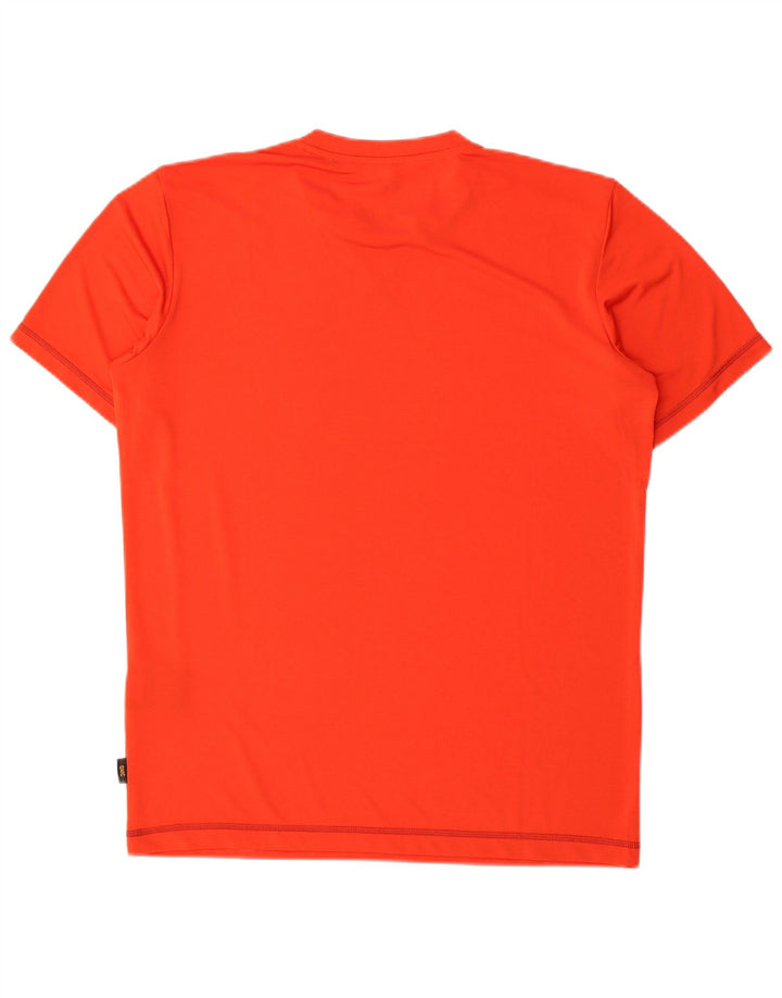 Jack Wolfskin T-Shirt Homme Top UK 40 Orange Moyen Polyester