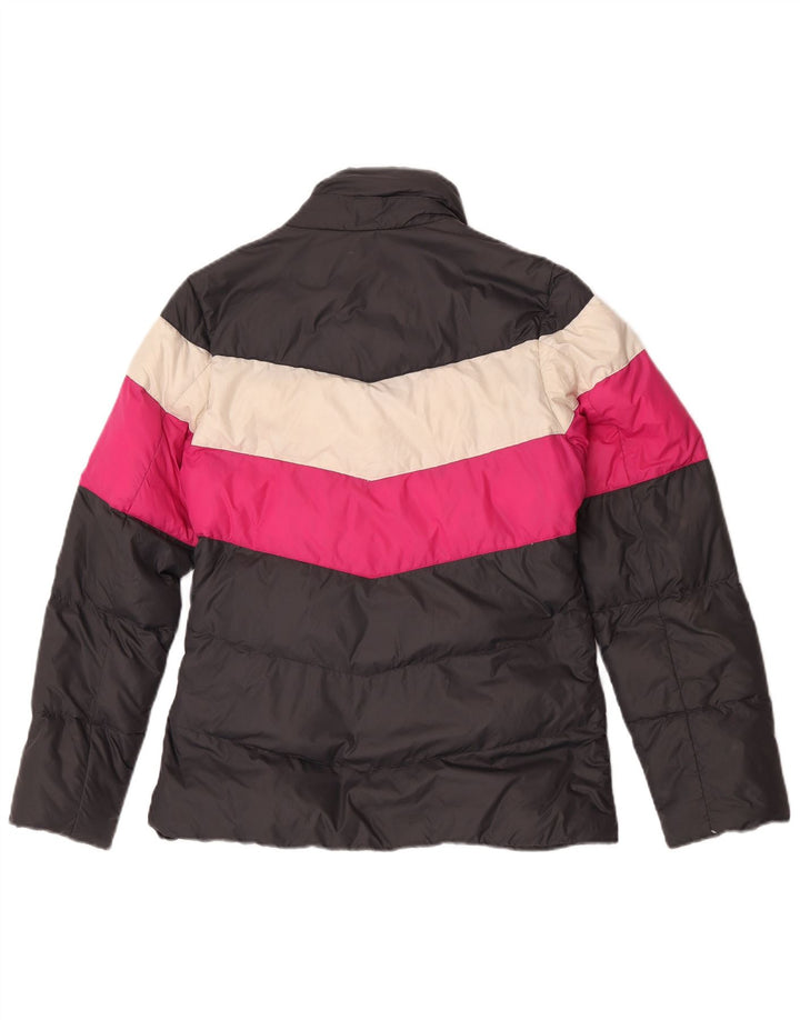 Nike Veste rembourrée pour femme UK 14 Medium Noir Colourblock