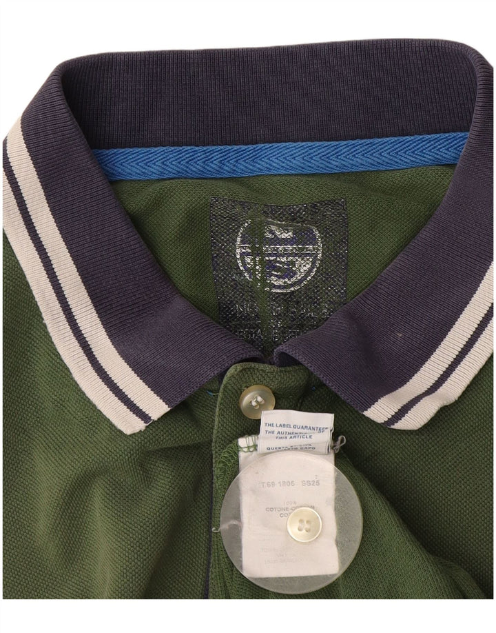 North Sails Polo Homme XL Vert Coton