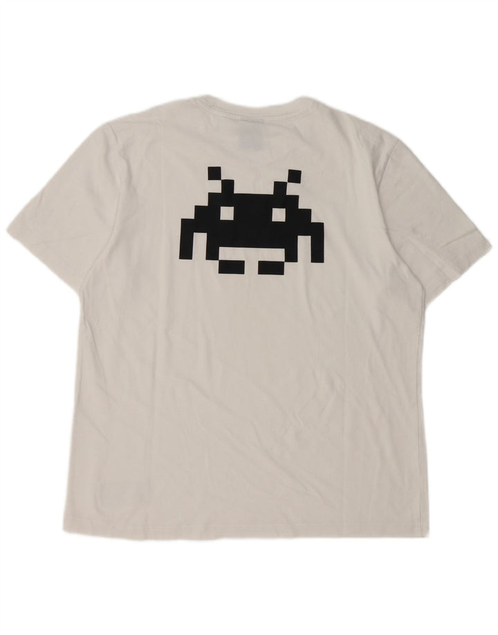 Champion T-Shirt Graphique Homme Grand Blanc