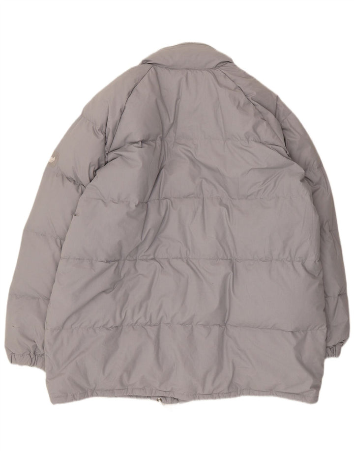C&A Veste matelassée à capuche pour homme EU 52 XL Gris Polyester