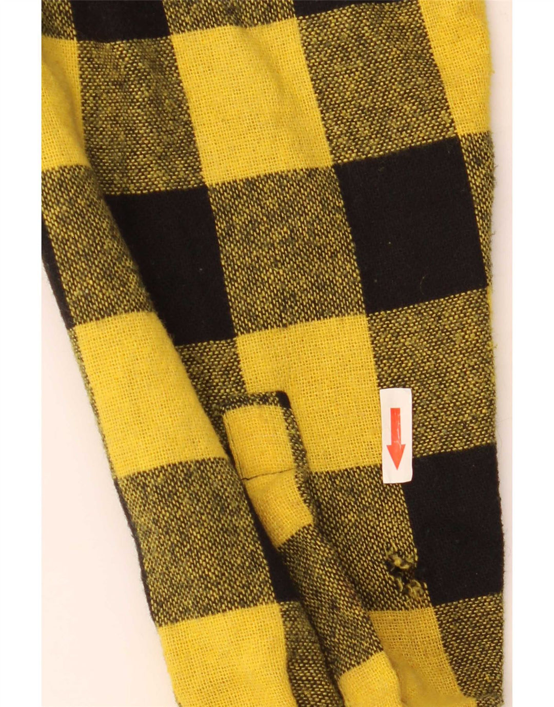 Wanted Chemise Surchemise Homme Vichy Jaune Moyen Acrylique