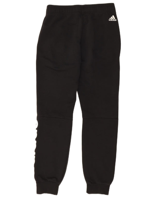 Adidas Pantalon de survêtement graphique pour femme Joggers UK 8/10 Petit Noir