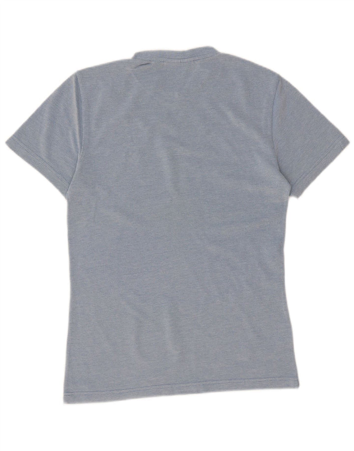 Lacoste Hommes Slim Fit T-Shirt Top Taille 2 XS Bleu Coton
