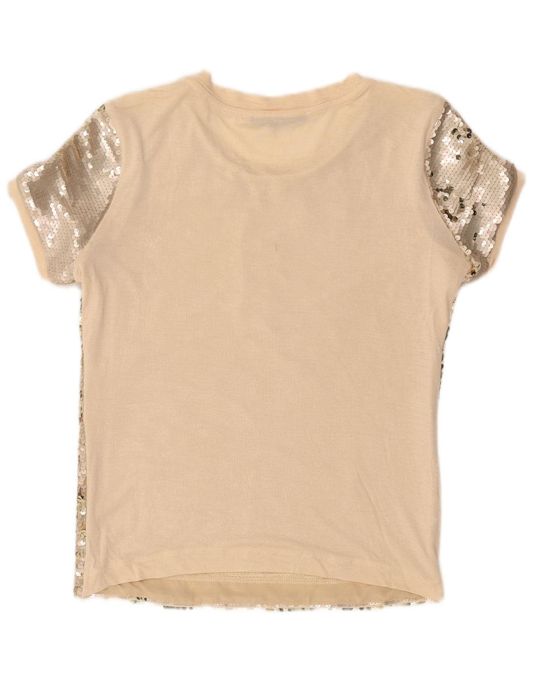 Guess Chemisier à sequins pour femme UK 10 Petit Beige
