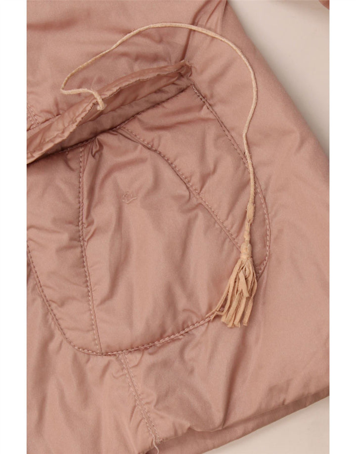 Luisa Spagnoli Veste Bomber Femme UK 16 Large Rose Polyamide