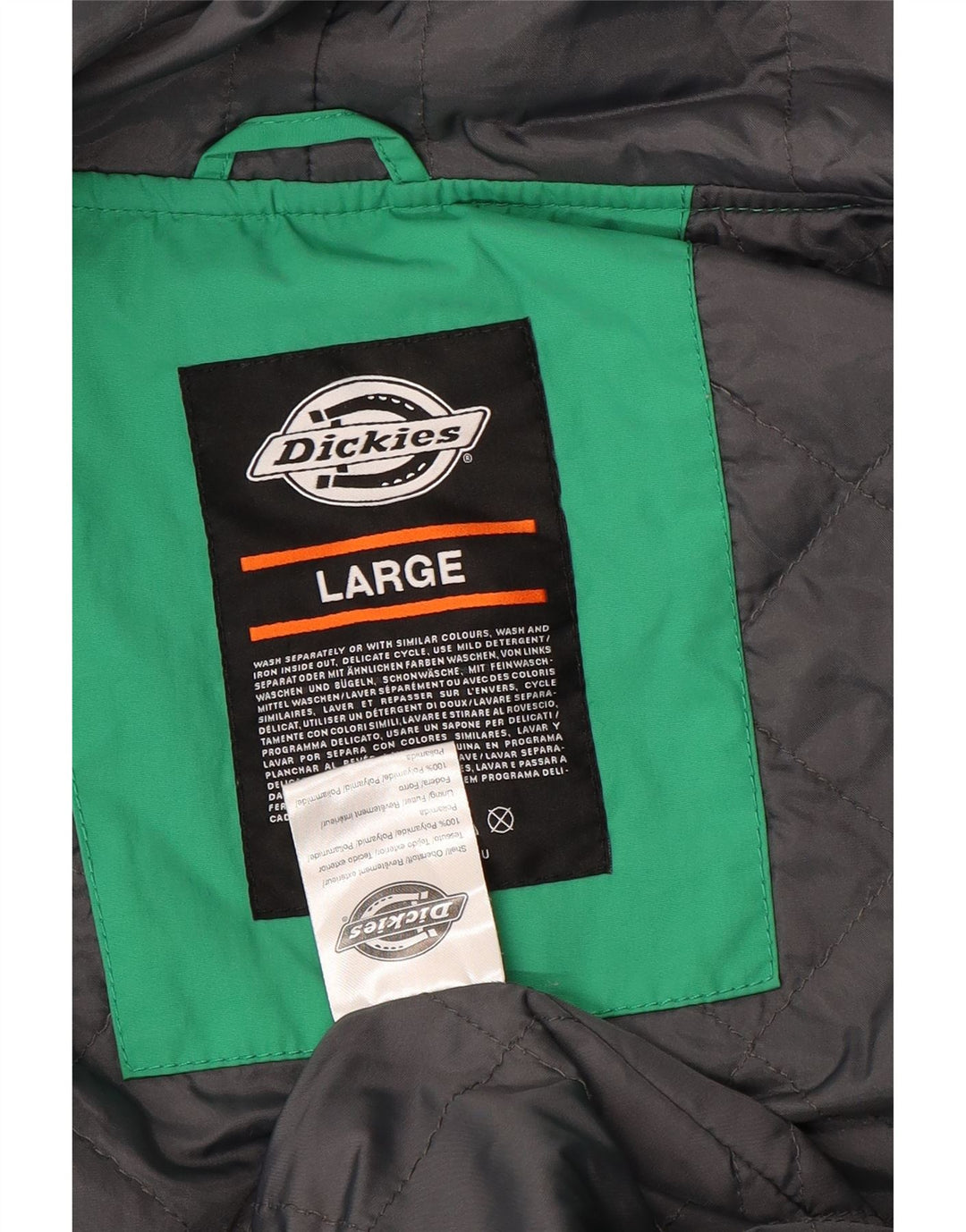 DICKIES Blouson Bomber À Capuche Homme Large Vert Polyamide