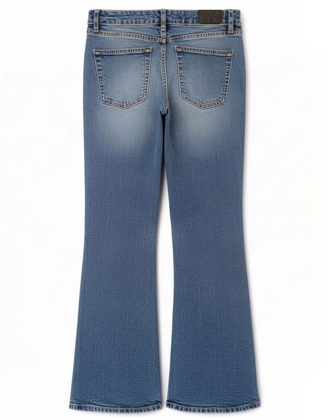 Superdry Jean évasé W28 L30 Bleu Femme
