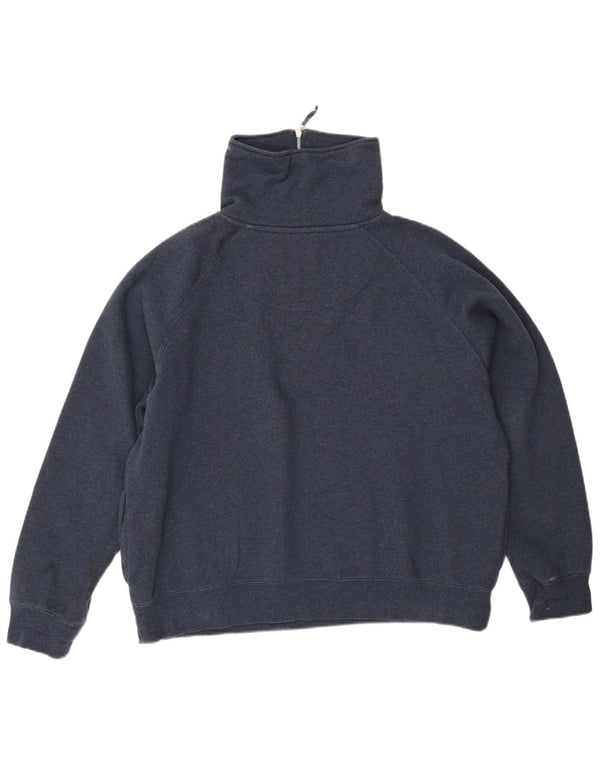 Crew Clothing Sweat-shirt surdimensionné pour femme UK 14 Large Bleu marine