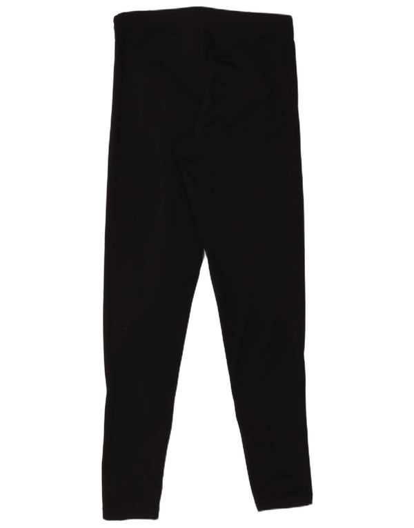 Nike Leggings Femme UK 42 Medium Noir Polyester Sports