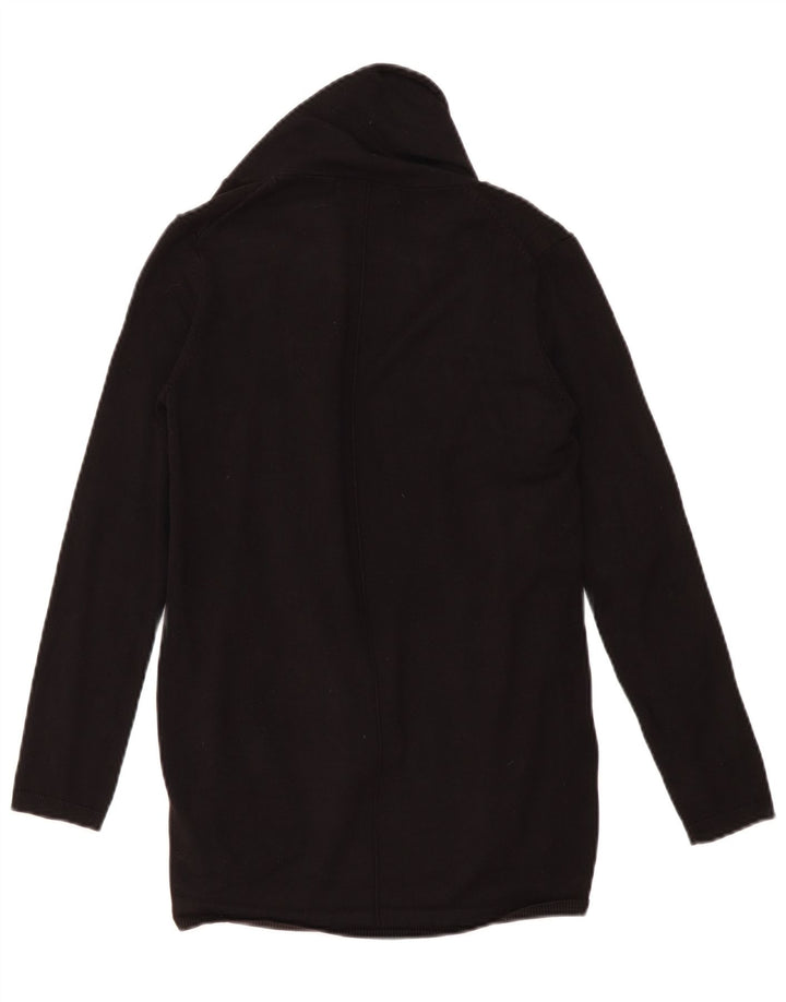 Zara Cardigan ouvert pour femme UK 12 Noir moyen