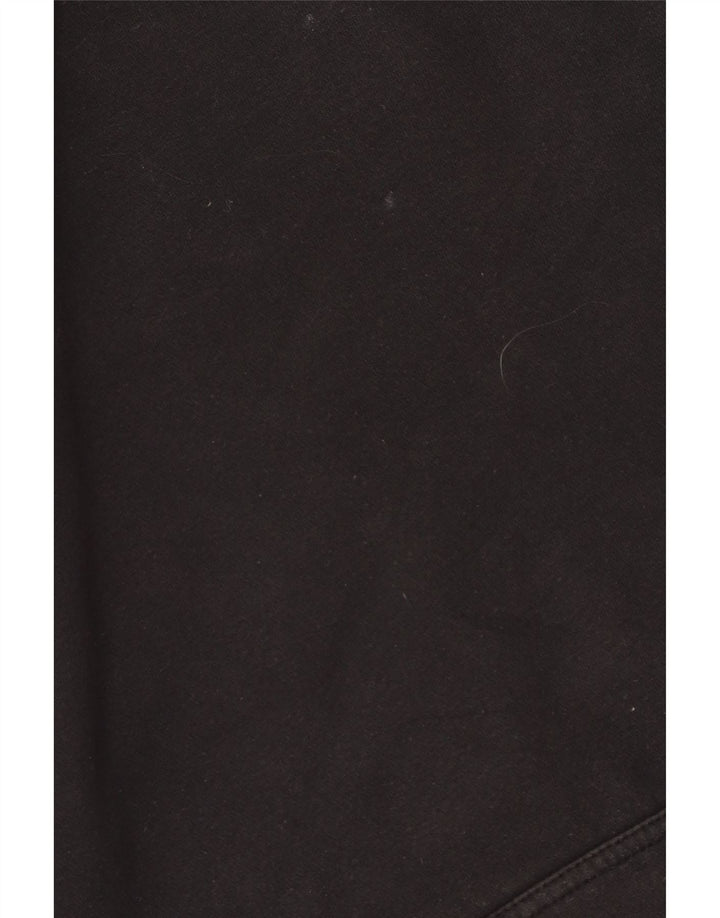 ADIDAS Pull à capuche pour femme UK 16 Large Noir Coton