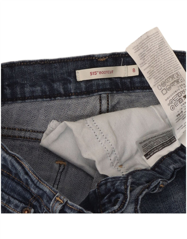Levi's Jean Bootcut 515 Femme US 8 Medium W30 L29 Bleu Coton