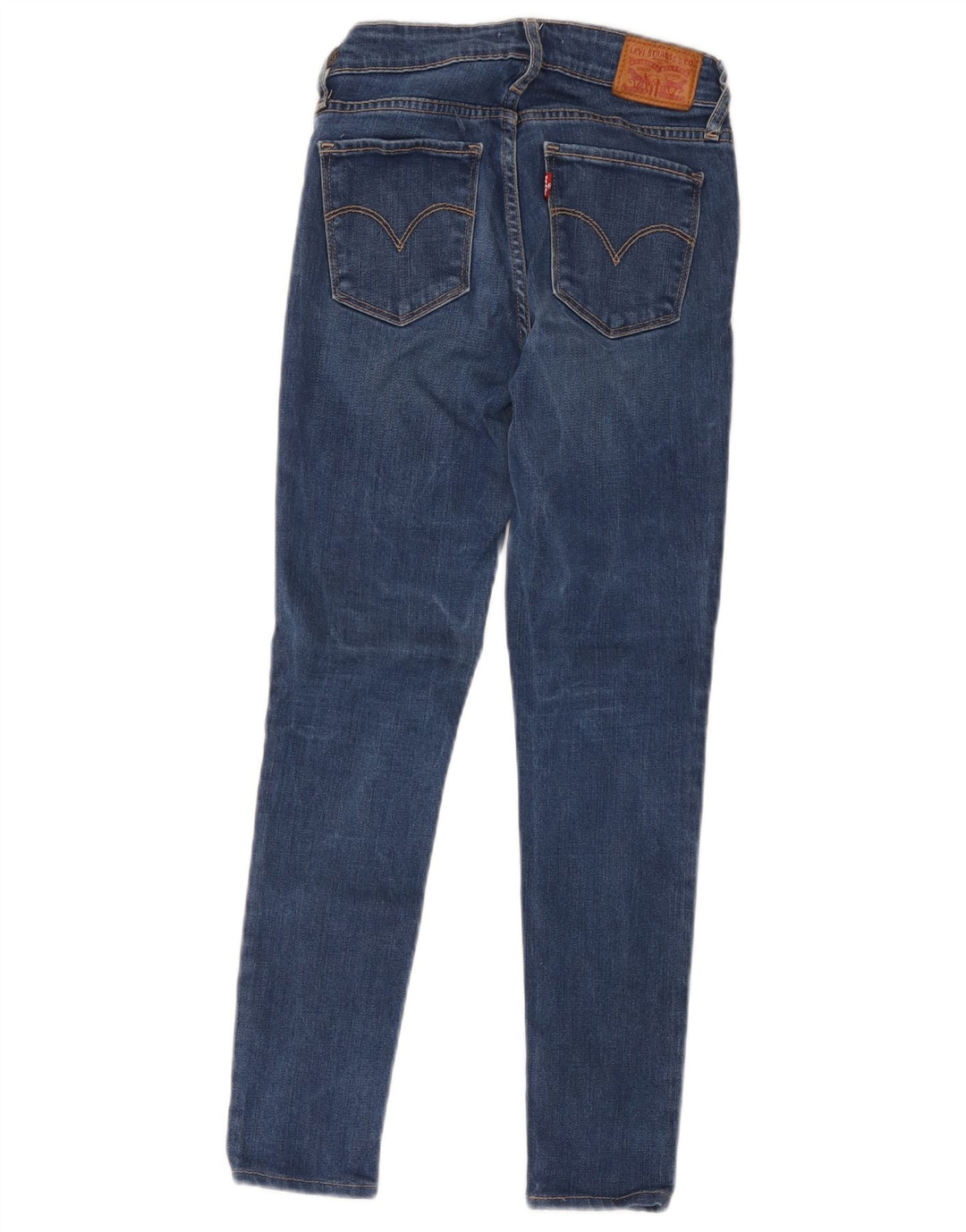 Levi's Jean Skinny 711 Femme W25 L26 Bleu Polyester