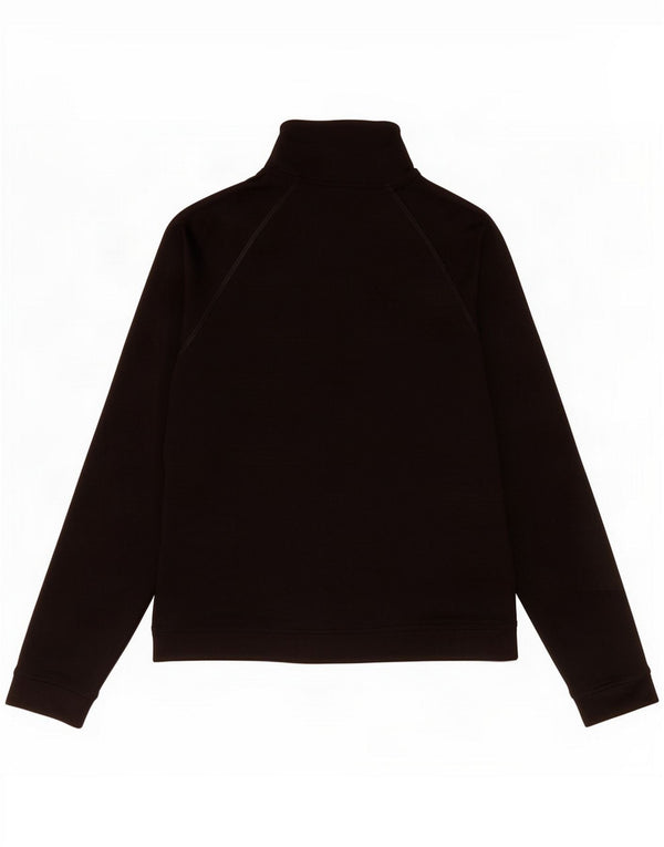 Elle Womens Survêtement Top Jacket UK 12 Medium Black Nylon