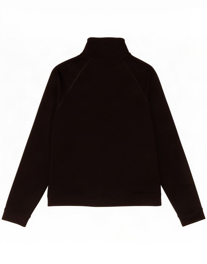 Elle Womens Survêtement Top Jacket UK 12 Medium Black Nylon