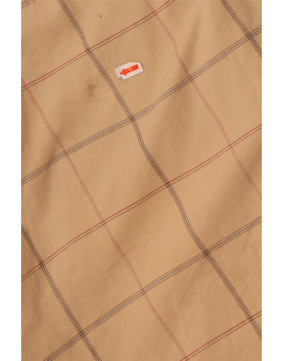 Converse Short Chino Homme Medium W32 Beige à Carreaux Coton
