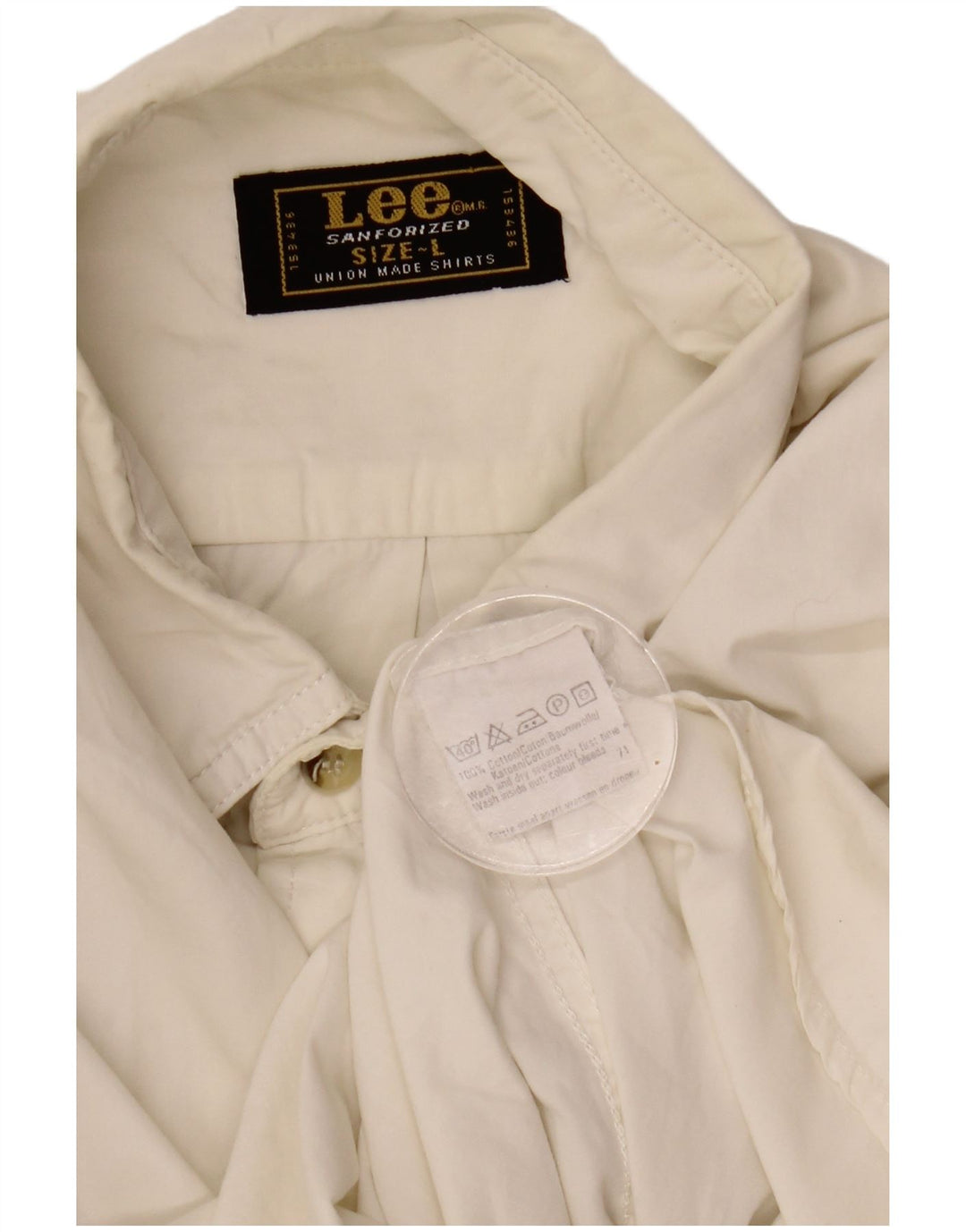 Lee Chemise Homme Grand Coton Blanc