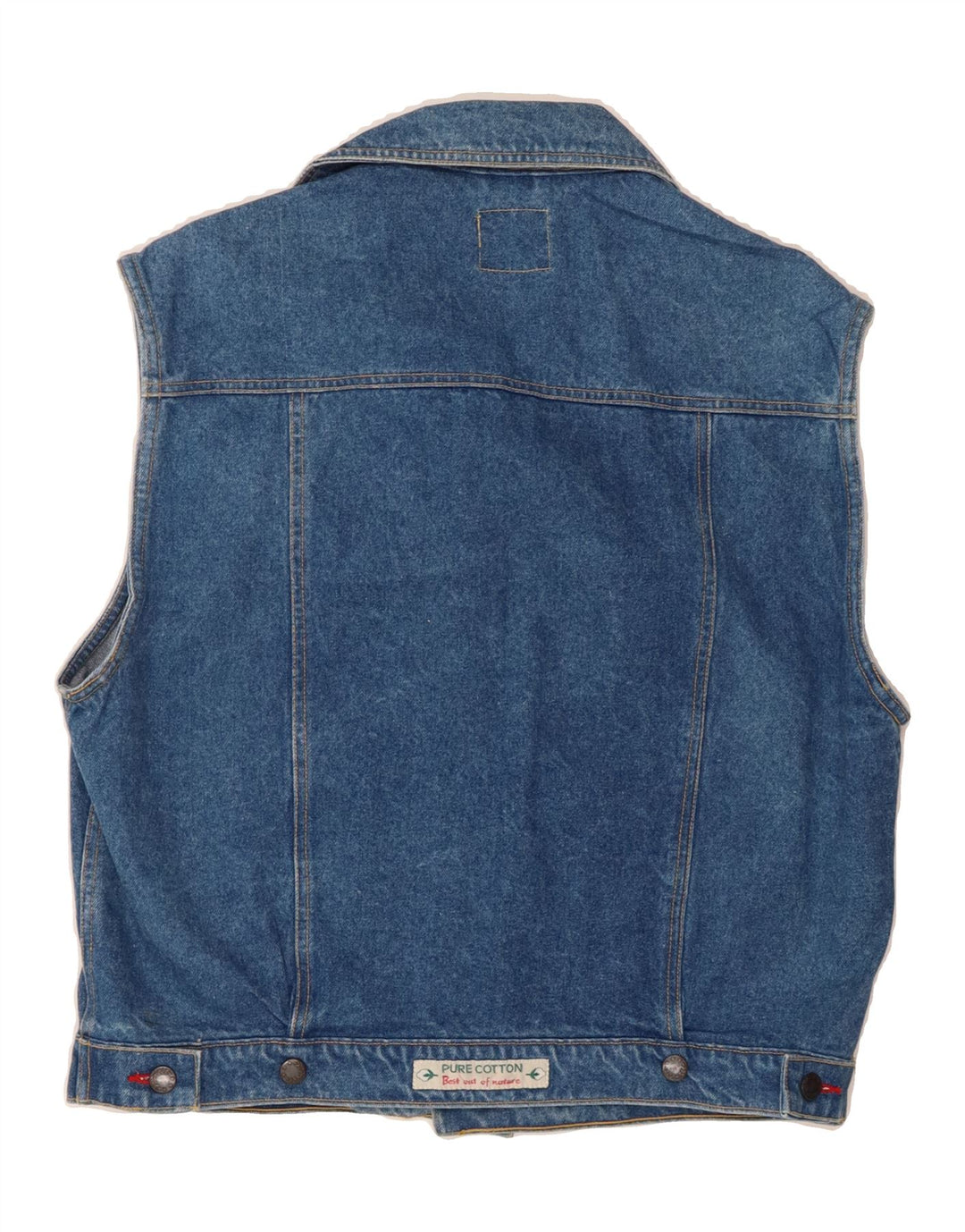 FLASH Boys Denim Gilet 15-16 Years Blue Cotton Vintage Flash and Second-Hand Flash from Messina Hembry 