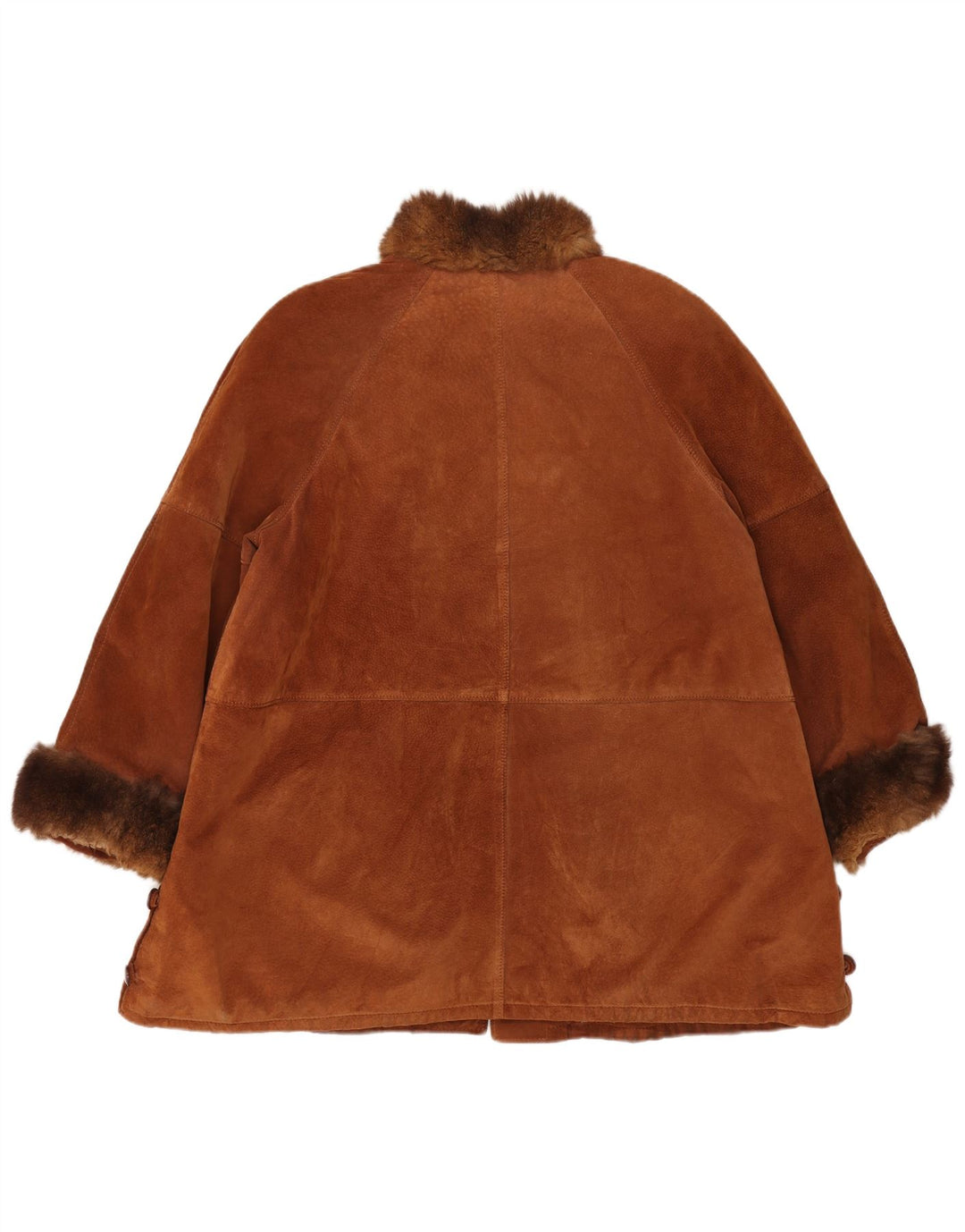 Pascucci Pardessus en daim pour femme EU 44 XL Marron