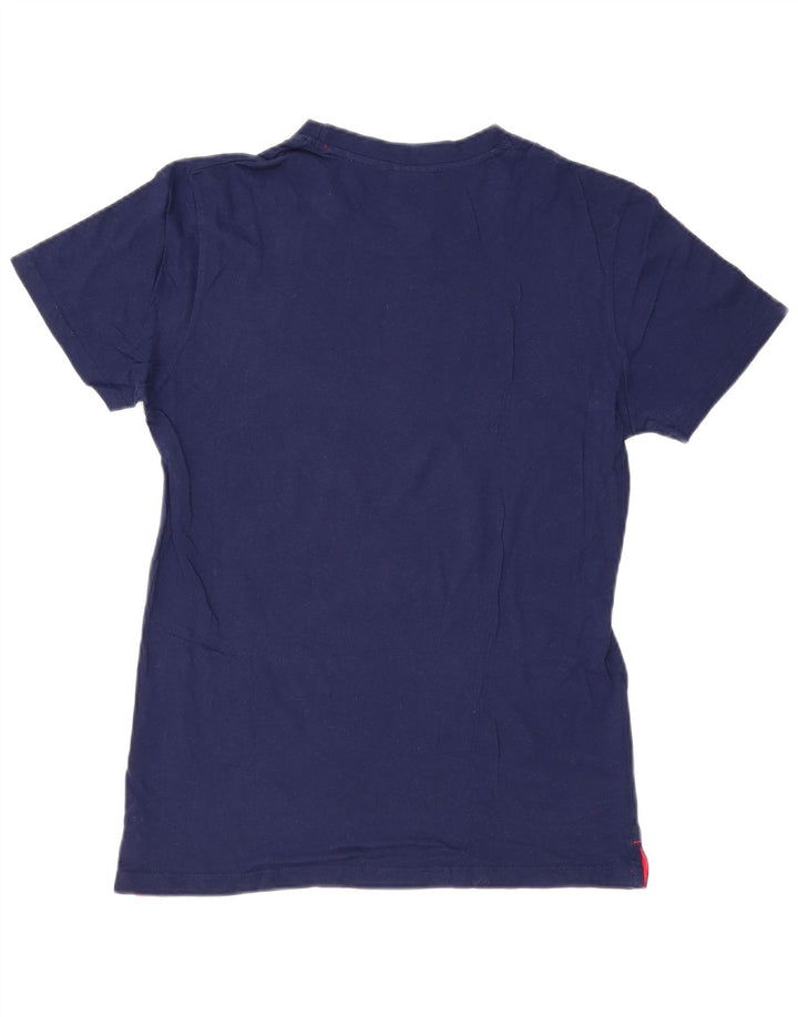 Umbro T-Shirt Homme Top Large Bleu Marine Coton