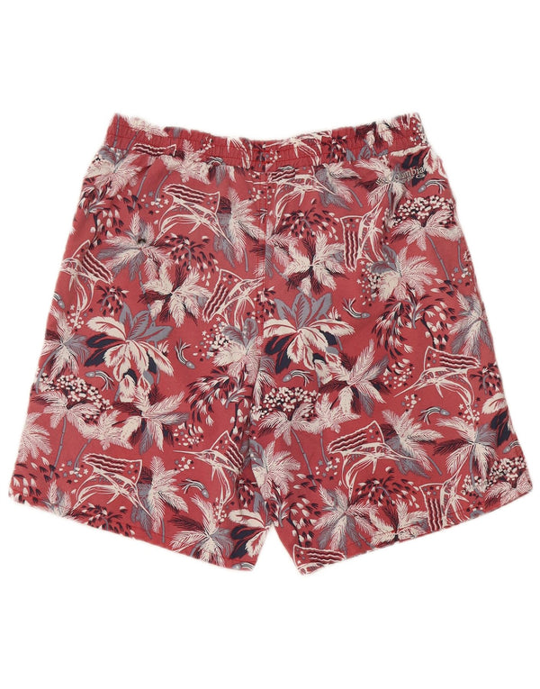 Columbia Short de Bain Garçon 15-16 ans Rouge Floral Nylon