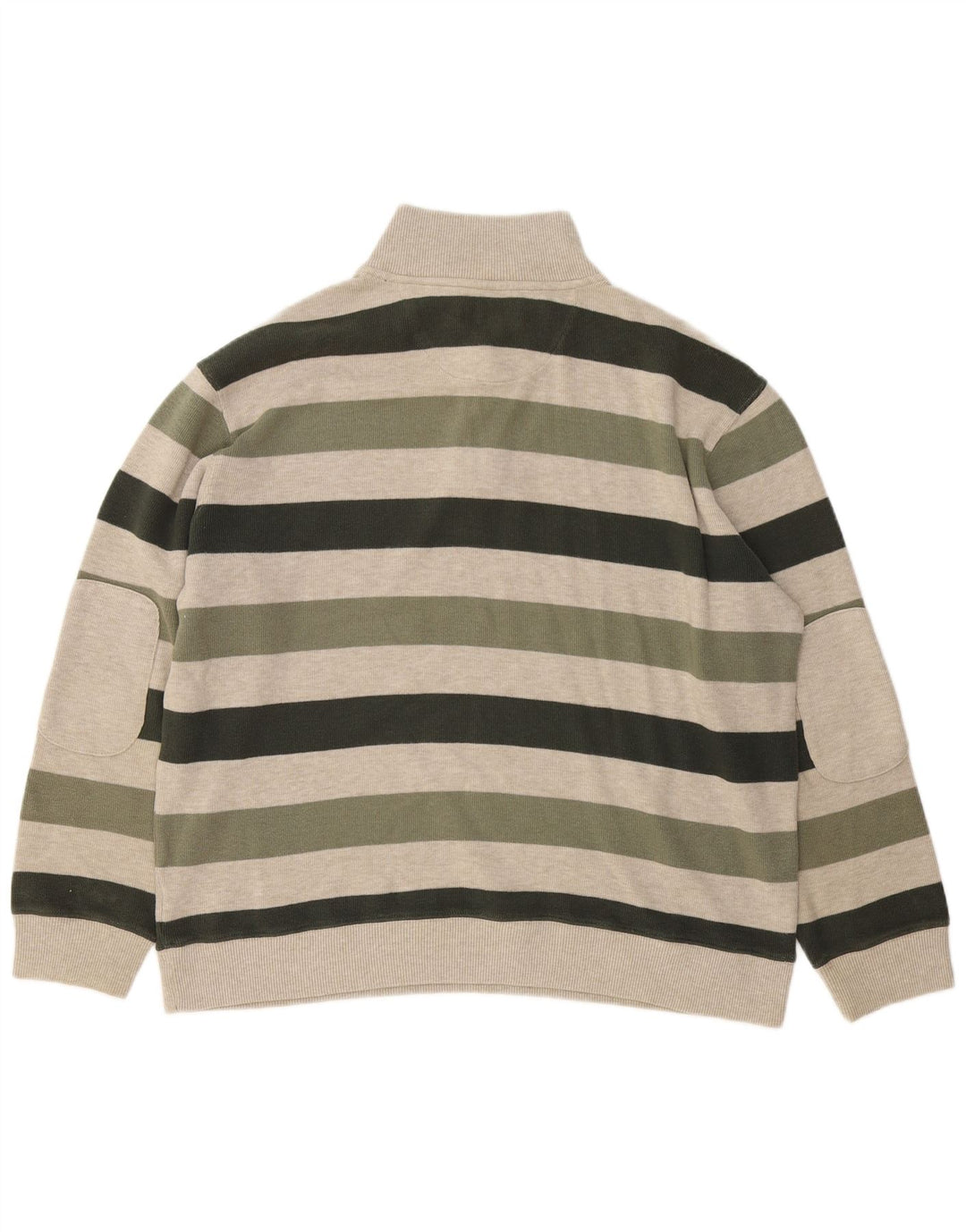 Marks & Spencer Pull à col zippé Blue Harbour pour homme, grand kaki
