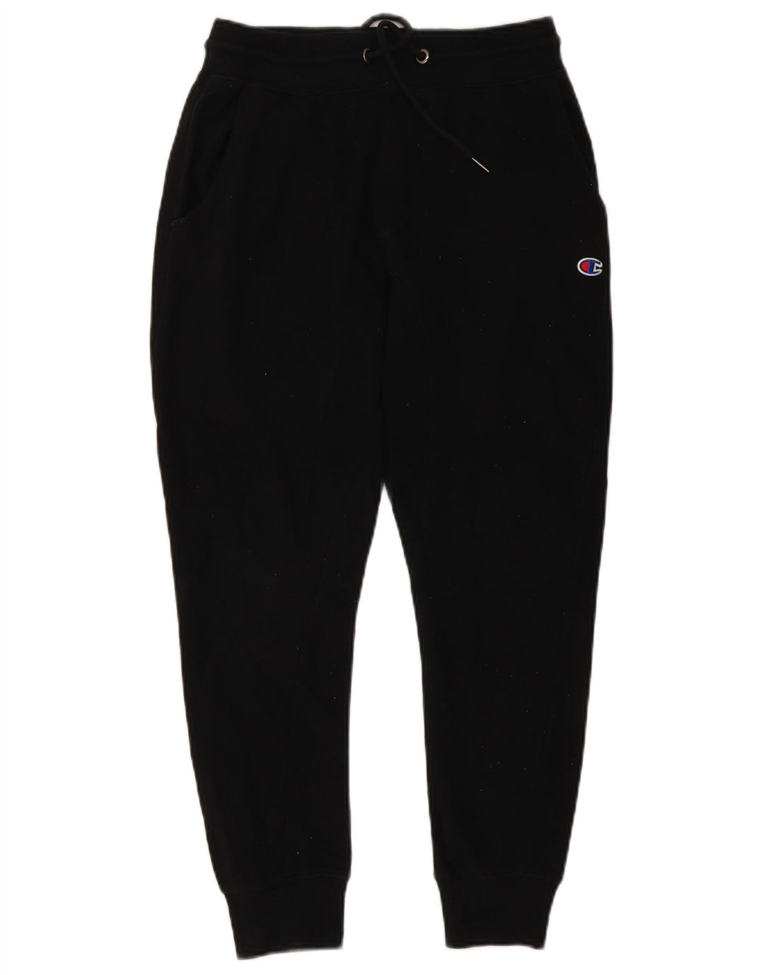 CHAMPION Pantalon de survêtement pour femme Joggers UK 12 Coton noir moyen