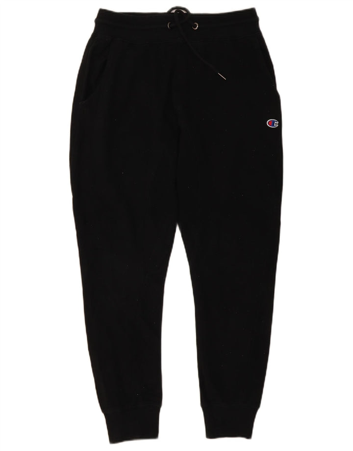 CHAMPION Pantalon de survêtement pour femme Joggers UK 12 Coton noir moyen