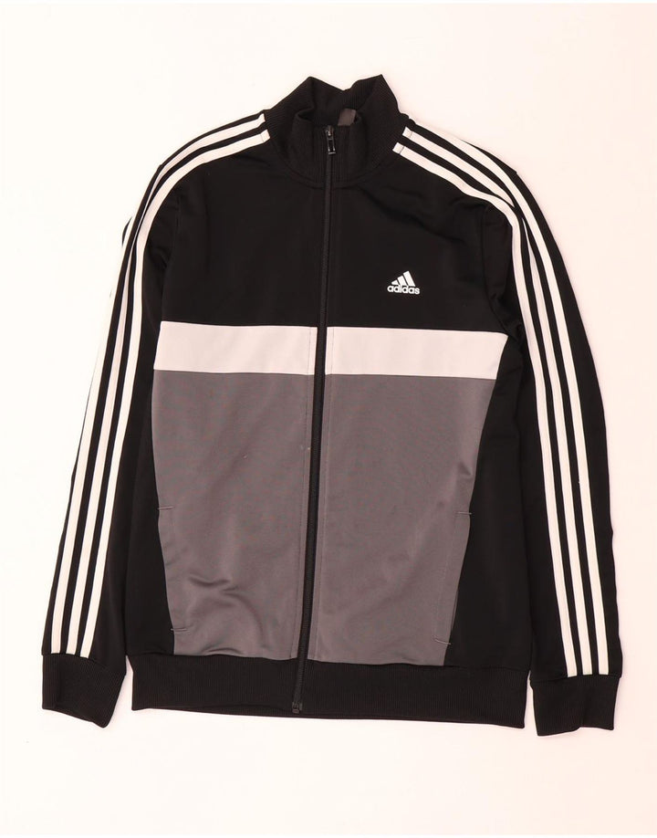 ADIDAS Veste de survêtement Aeroready pour garçon 13-14 ans Noir Colourblock