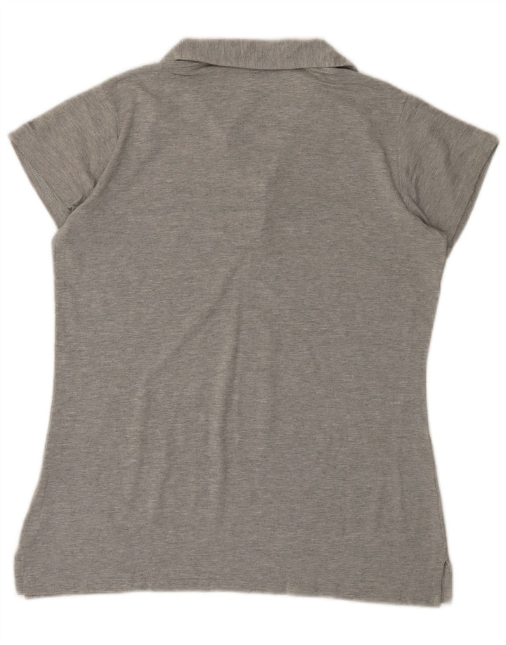COLUMBIA Polo Femme UK 14 Large Gris