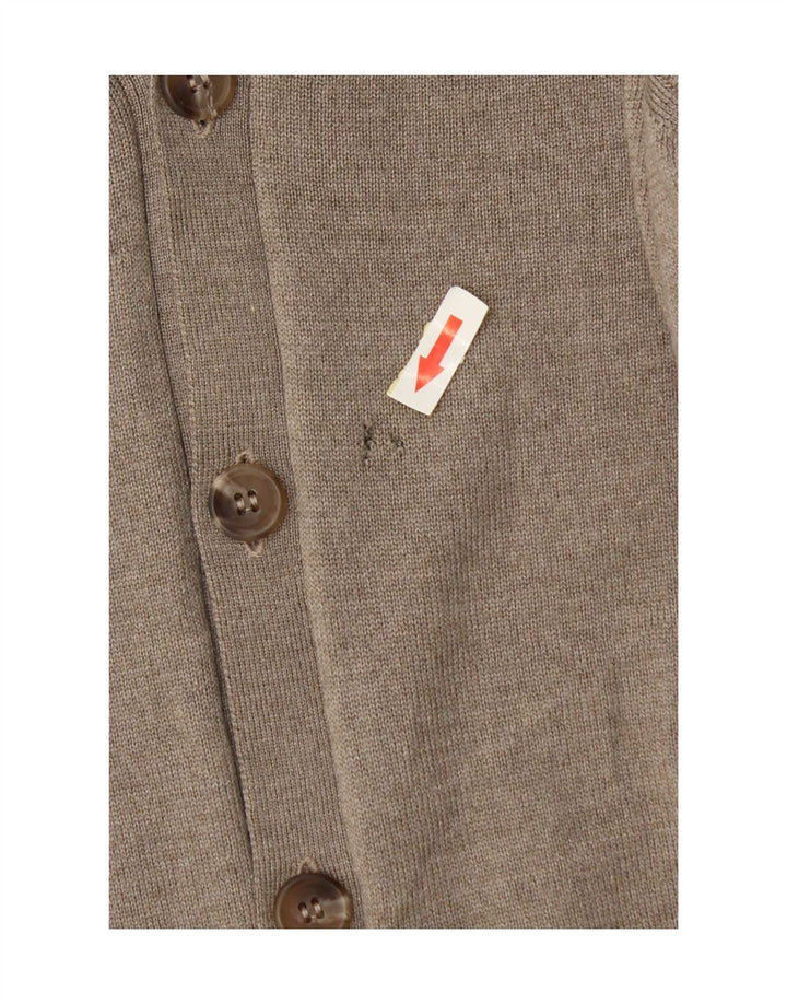 Marks & Spencer Pull cardigan sans manches pour homme en laine beige