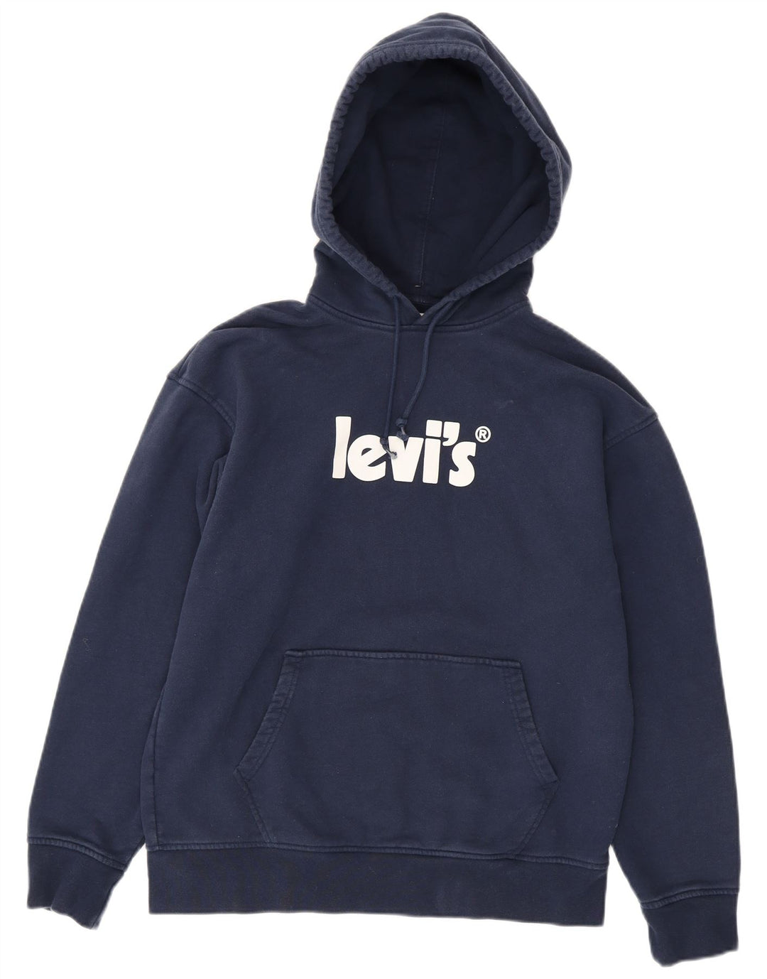 Levi's Pull à Capuche Relaxed Graphic Homme Bleu Marine Moyen Coton