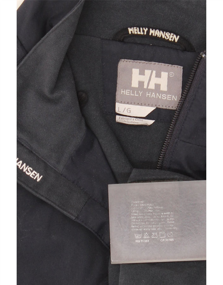 Helly Hansen Veste Bomber Homme UK 40 Large Bleu Marine Nylon