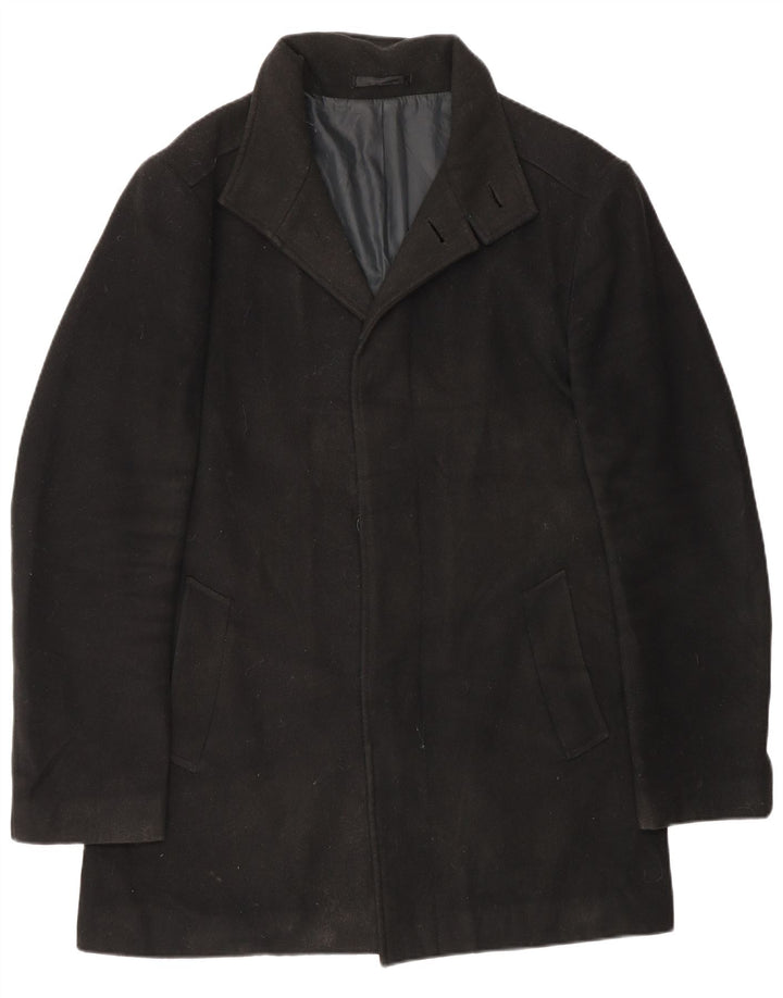 Marks & Spencer Manteau standard pour homme UK 36 Petit Noir Polyester