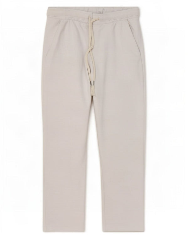 Zara Pantalon de survêtement pour femme UK 10 Small Blanc