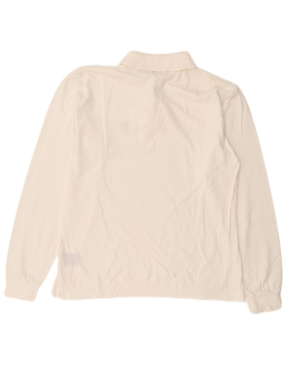 Fila Polo à manches longues homme IT 50 coton blanc moyen