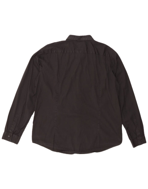 HUGO BOSS Chemise Slim Fit 2XL Noir Coton Homme