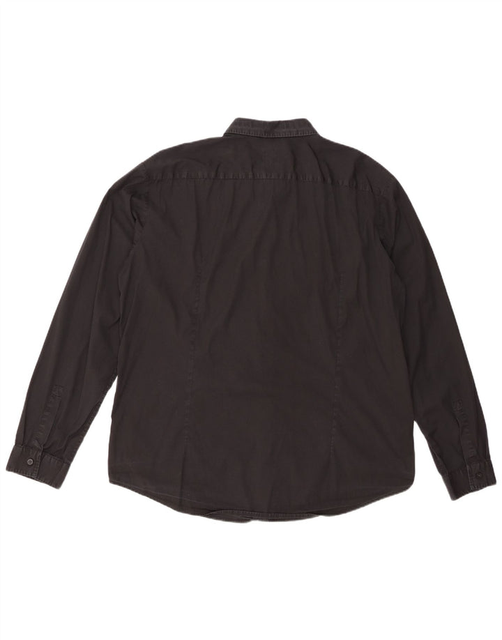 HUGO BOSS Chemise Slim Fit 2XL Noir Coton Homme