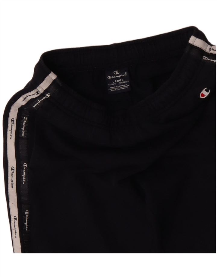 CHAMPION Pantalon de Survêtement Garçon Joggers 11-12 ans Large Bleu Marine
