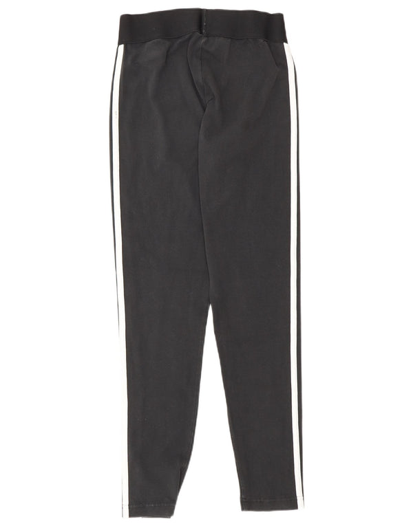 Adidas Leggings Femme UK 12/14 Coton Noir Moyen