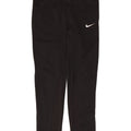 NIKE Pantalon de survêtement pour femme UK 14 Polyester color block noir moyen